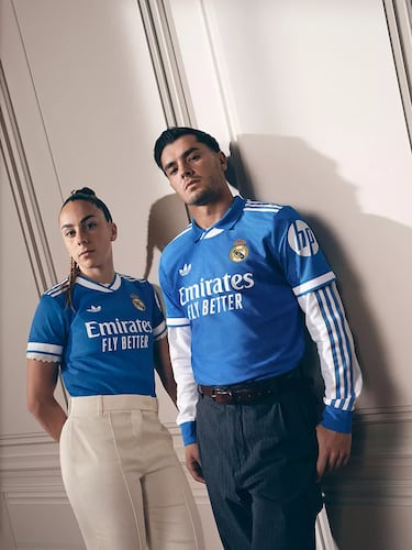 Tercera equipación Real Madrid.