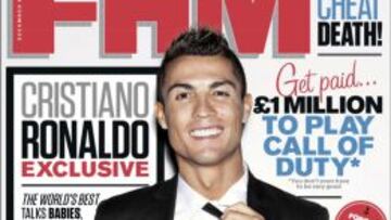 La portada de Cristiano en FHM.