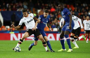 Jorginho, Zouma y Ferran Torres.