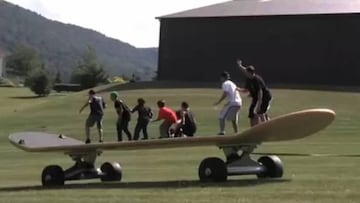 La tabla de skate más grande del mundo