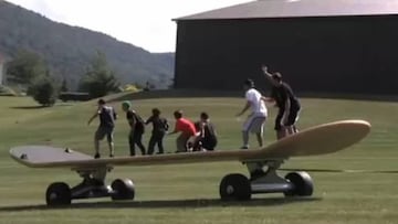 La tabla de skate m&aacute;s grande del mundo