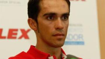 Alberto Contador, de regreso a la Vuelta a España tras cumplir su año de sanción.