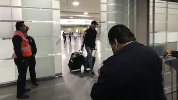 Diego Reyes, aeropuerto de la Ciudad de M&eacute;xico