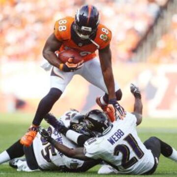 Los Ravens fueron incapaces de vencer a los Broncos.