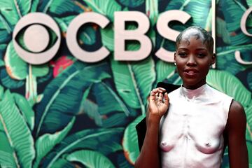 SENSITIVE MATERIAL. THIS IMAGE MAY OFFEND OR DISTURB Lupita Nyong'o attends the 76th Annual Tony Awards in New York City, U.S., June 11, 2023. REUTERS/Amr Alfiky