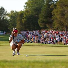 What are the Sunday tee times at the 2024 Solheim Cup?