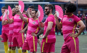 En la ciudad brasile?a de S?o Paulo se ha celebrado la Champions LiGay, una competici車n donde todos sus integrantes son homosexuales y que tiene como objetivo final acabar con la discriminaci車n en el f迆tbol.