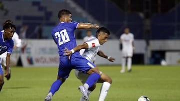 Imagen del partido entre Victoria y Olimpia en la liga de Honduras.