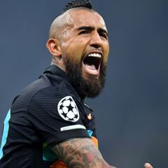 Vidal enciende el clásico con Juventus y le responde a Bonucci