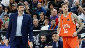 El entrenador del Valencia Basket, Álex Mumbrú habló en la previa del partido de su equipo ante el Barça en La Fonteta, correspondiente a la 28ª jornada de la Euroliga 2023-24.