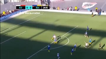 ¡Golazo del pibe Álvarez para abrir el River - Boca!