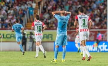 Los dos campeones mundiales disputaron un duelo amistoso, donde su equipo el NY City cayó 2-1 ante el Necaxa en el estadio Victoria de Aguascalientes.