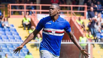 Duván Zapata, 27 años, juega en Sampdoria y lleva 11 goles en Serie A, ha jugado en Estudiantes (ARG), Napoli y Udinese. 