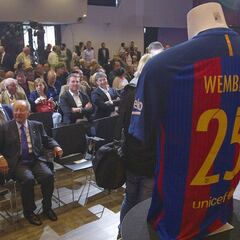 Acto conmemorativo del 25 aniversario de Wembley'92