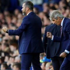 El primer festejo de Pellegrini