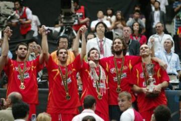 El 3 de septiembre de 2006 la Selección Española hizo historia al ganar por primera vez el oro en un Mundial de Baloncesto en Japón. La final fue contra Grecia.
 