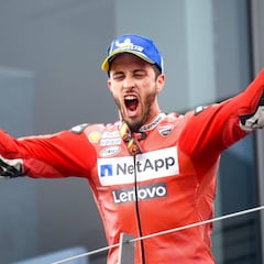 6-1 para Dovizioso con Márquez en finales de última vuelta