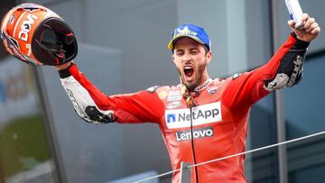 6-1 para Dovizioso con Márquez en finales de última vuelta