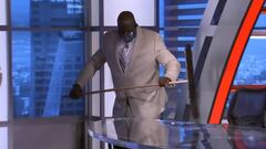 La escena de la que todos hablan en EE.UU: colosal momento de Shaq y Barkley