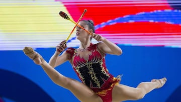 Carolina Rodriguez, cuatro medallas de oro en los nacionales.