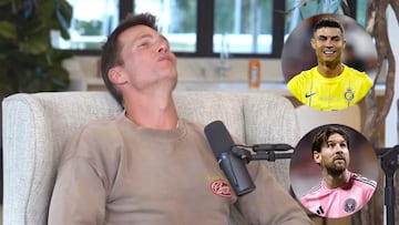 El dilema de Brady para elegir entre Cristiano y Messi