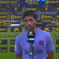Sergi Roberto defiant in response to Koeman's top four comments