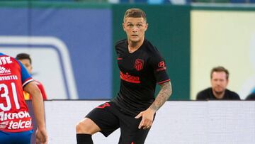 Trippier con el Atlético.