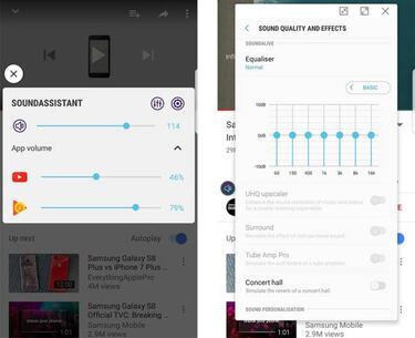 SoundAssistant mejora el sonido de tu Samsung Galaxy S8