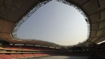 El estadio de Shanghai donde jugar&aacute; el Madrid.