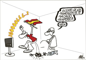 Las mejores viñetas deportivas de Forges