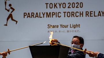 El gobierno enciende la llama oficial de los Juegos Paralímpicos de Tokio 2020