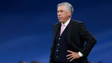 Carlo Ancelotti, entrenador del Real Madrid.