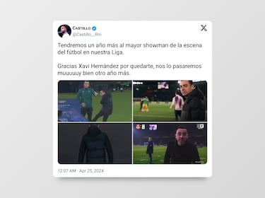 “Se queda”: Los mejores memes de la marcha atrás de Xavi