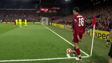 Alexander-Arnold explica el famoso córner contra el Barça