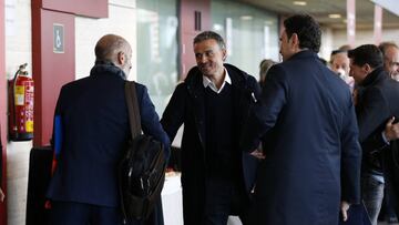 Luis Enrique, el pasado lunes en la sede de la Federaci&oacute;n.