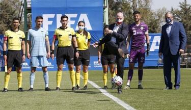 El partido que vio el presidente de la FIFA en Chile