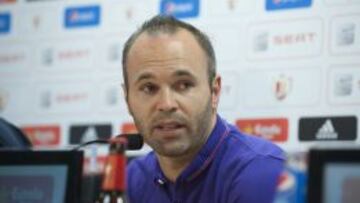 Iniesta: ''En ilusión estamos a la misma altura o más que ellos''