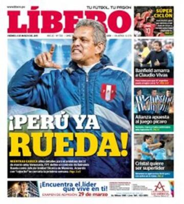 Portadas de la prensa deportiva