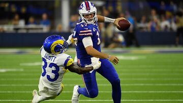 Josh Allen terminó la Semana 1 con tres pases de anotación y uno más por tierra.