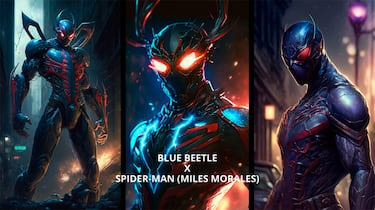 Una IA fusiona superhéroes de Marvel y DC y el resultado es visualmente arrollador