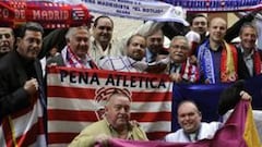 El Madrid se ve goleando; el Atleti, sin Raúl, ganador