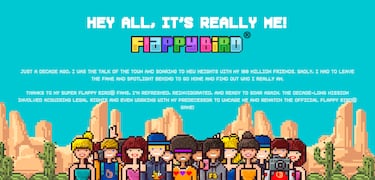 Flappy Bird, el fenómeno viral de móviles, regresa tras una década con battle royale incluido