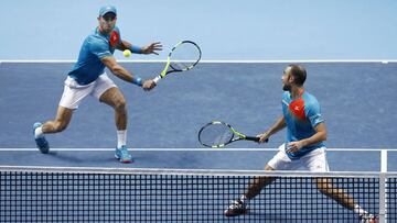Los tenistas colombianos Juan Sebastián Cabal y Robert Farah jugarán este sábado en Londres la semifinal del ATP Finals contra Mahut y Herbert.