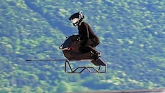 This flying motorcycle is real and travels at over 63 mph, but costs almost a million dollars: “a breakthrough in personal air mobility”