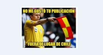 Los memes que dejó el empate de Chile