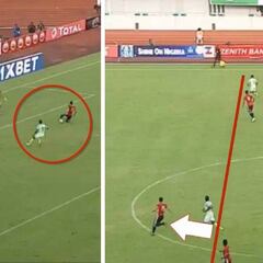 ¿El peor defensa del mundo o solo tuvo un mal día?