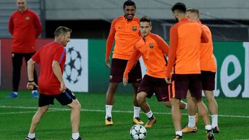 Denis Suárez será titular ante las ausencias por lesión.