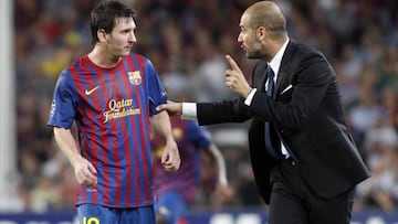 Después del 2-8 del Bayern, Messi habló con Guardiola