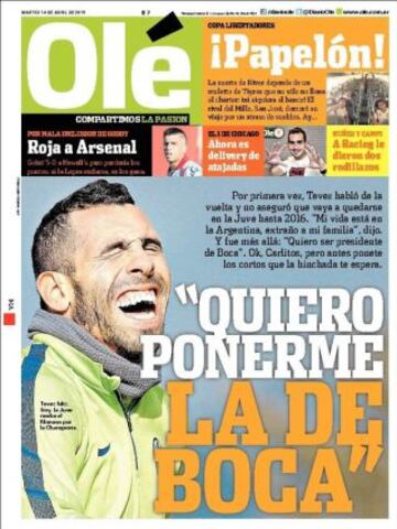 Portadas de la prensa deportiva