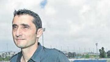 <b>PROTAGONISTA. </b>Valverde fue la estrella de la mañana en Sant Adrià.